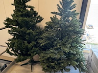 2x kunstkerstboom - afbeelding 1 van  3