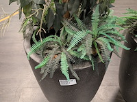 2x kunstplant in pot - afbeelding 4 van  8