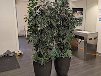 2x kunstplant in pot - afbeelding 8 van  8