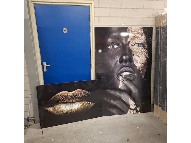 2x kunststof artwork - afbeelding 1 van  5