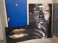 2x kunststof artwork - afbeelding 1 van  5