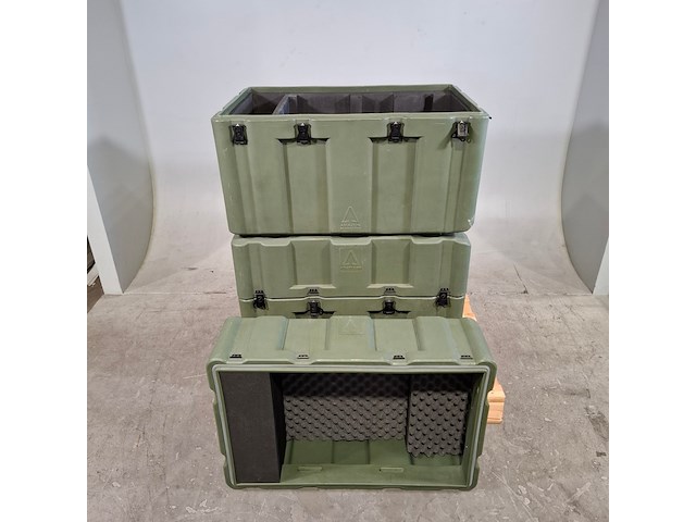 2x kunststof container, amazon cases - afbeelding 5 van  6