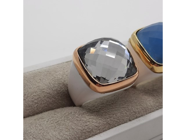 2x kunststof ring, choices - afbeelding 8 van  23