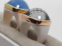 2x kunststof ring, choices - afbeelding 10 van  23