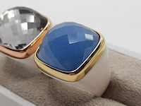 2x kunststof ring, choices - afbeelding 14 van  23