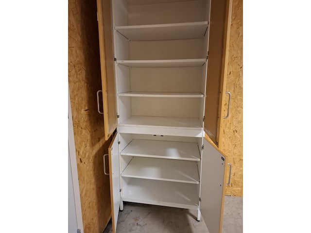 2x lab kast met kantoorkast - afbeelding 9 van  17