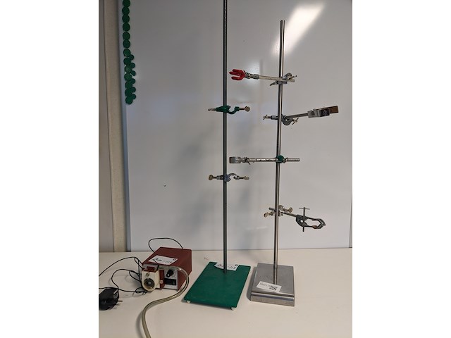 2x laboratorium statief - afbeelding 1 van  5