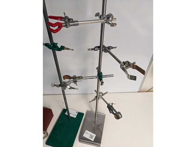 2x laboratorium statief - afbeelding 2 van  5