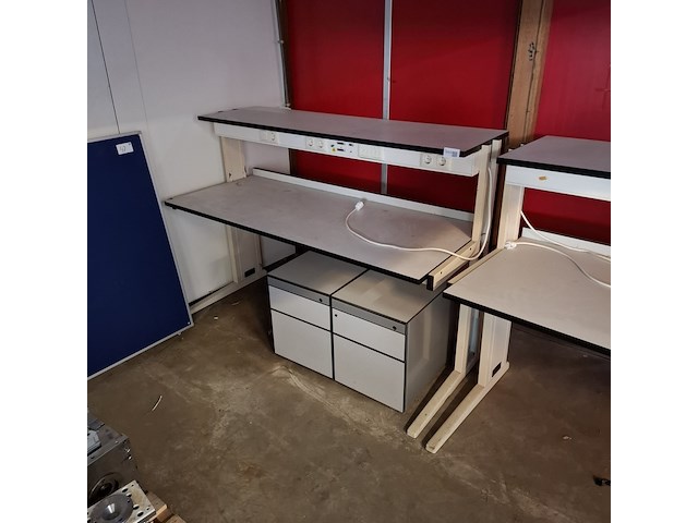 2x laboratorium werktafel - afbeelding 12 van  14