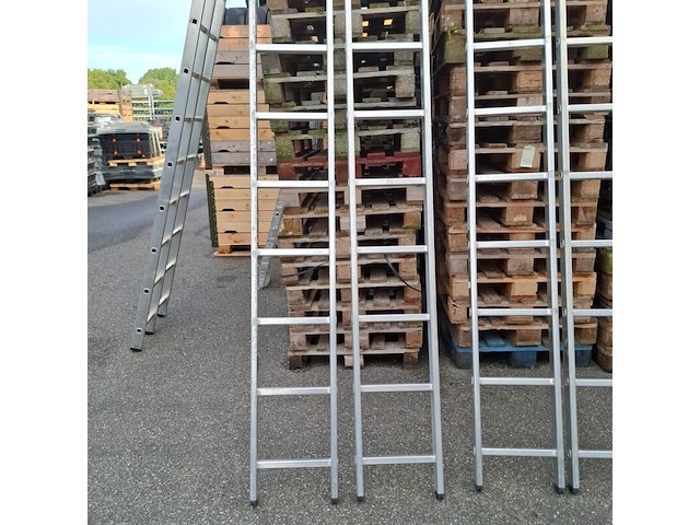2x ladder, hailo, profistep uno 7118-001 - afbeelding 4 van  5