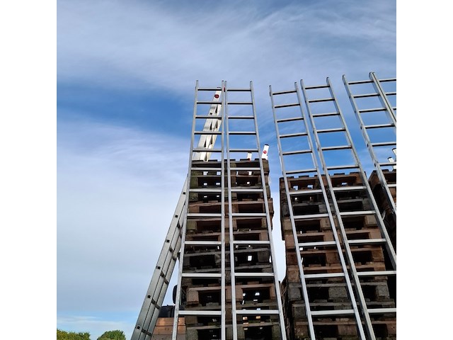 2x ladder, hailo, profistep uno 7118-001 - afbeelding 5 van  5