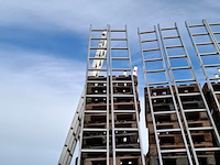 2x ladder, hailo, profistep uno 7118-001 - afbeelding 5 van  5