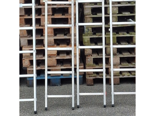 2x ladder, hailo, profistep uno 7118-001 - afbeelding 4 van  5