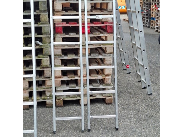 2x ladder, hailo, profistep uno 7118-001 - afbeelding 4 van  5