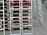 2x ladder, hailo, profistep uno 7118-001 - afbeelding 4 van  5