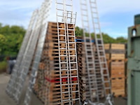 2x ladder, hailo, profistep uno 7118-001 - afbeelding 1 van  5