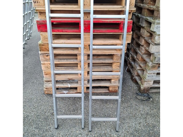 2x ladder, hailo, profistep uno 7118-001 - afbeelding 4 van  5
