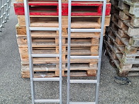 2x ladder, hailo, profistep uno 7118-001 - afbeelding 4 van  5