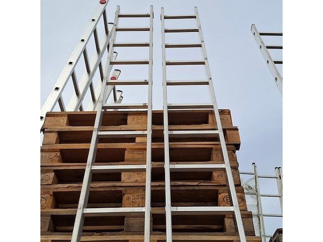 2x ladder, hailo, profistep uno 7118-001 - afbeelding 5 van  5