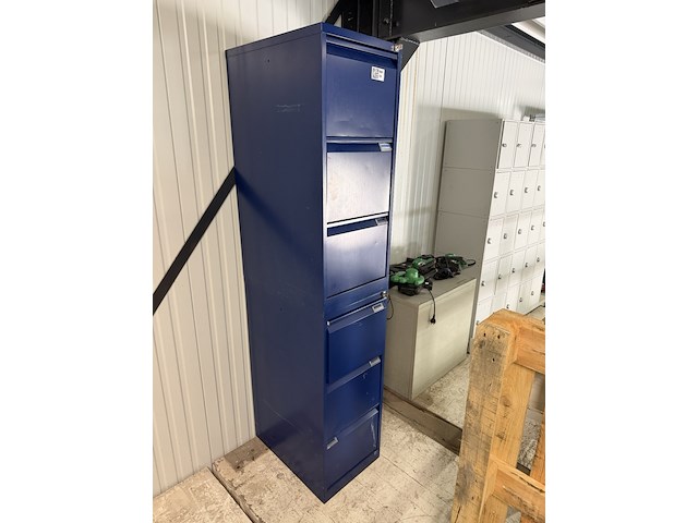 2x ladekast, blauw - afbeelding 1 van  2