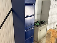 2x ladekast, blauw - afbeelding 1 van  2
