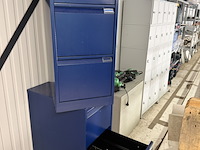 2x ladekast, blauw - afbeelding 2 van  2