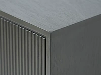 2x ladekast met 2 laden – 43 x 33 x 54.5 cm – hout – donkergrijs vidi, skaerm - afbeelding 5 van  6