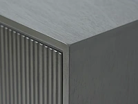 2x ladekast met 2 laden – 43 x 33 x 54.5 cm – hout – donkergrijs, vidi, skaerm - afbeelding 5 van  6