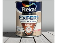 2x lak hoogglans flexa, expert, zilvergrijs, 0.75 liter - afbeelding 3 van  3
