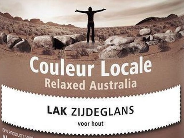 2x lak zijdeglans - 0.75 liter flexa, couleur locale, relaxed australia desert - afbeelding 2 van  2
