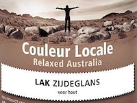 2x lak zijdeglans - 0.75 liter flexa, couleur locale, relaxed australia desert - afbeelding 2 van  2