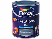 2x lak zijdeglans, flexa, creations, blueberry dream, 750 ml - afbeelding 2 van  2
