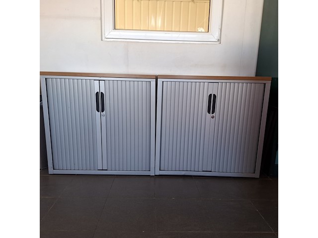2x lameldeurkast - afbeelding 1 van  4