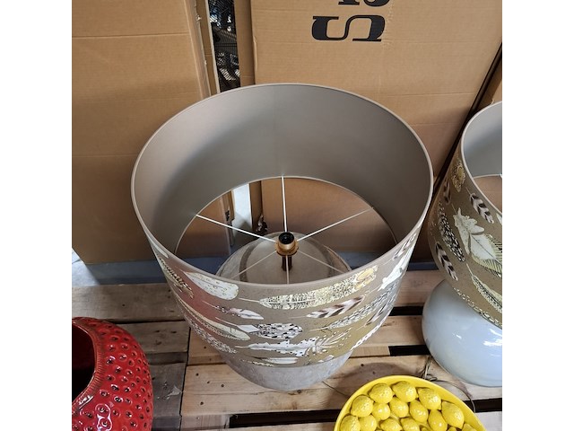 2x lamp en 1x schaal, des pots/designers guild - afbeelding 7 van  11