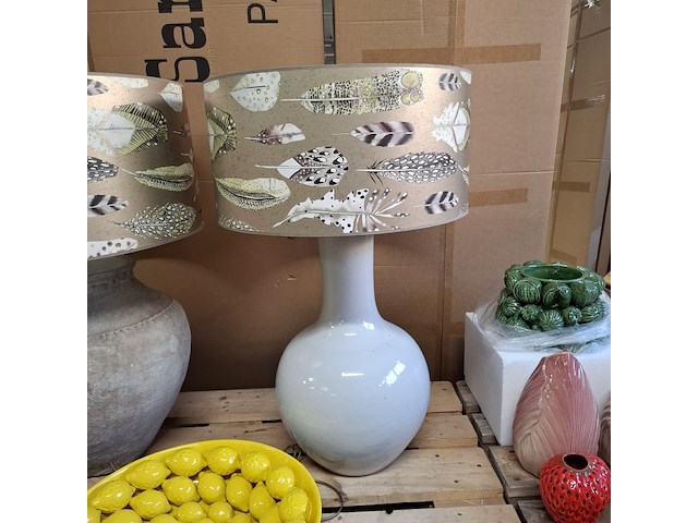 2x lamp en 1x schaal, des pots/designers guild - afbeelding 8 van  11