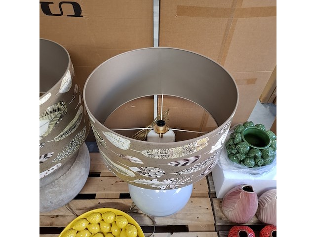 2x lamp en 1x schaal, des pots/designers guild - afbeelding 11 van  11