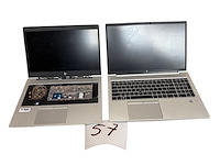 2x laptop, hp, elitebook - afbeelding 1 van  7