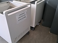 2x laptopkar leren, drg32h1, wit - afbeelding 2 van  5