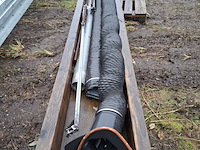 2x lasdamp afzuigbuis met bevestiging - afbeelding 3 van  6