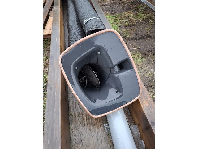 2x lasdamp afzuigbuis met bevestiging - afbeelding 5 van  6