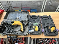 2x laser, 1x boor in koffer, dewalt - afbeelding 1 van  8