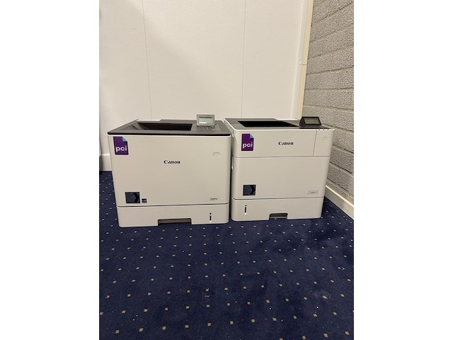 2x laser printer, canon, i-sensys lbp351x & i-sensys lbp710cx, wit, 2017-2019 - afbeelding 2 van  20