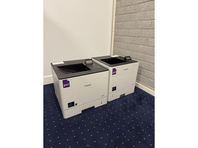 2x laser printer, canon, i-sensys lbp351x & i-sensys lbp710cx, wit, 2017-2019 - afbeelding 3 van  20