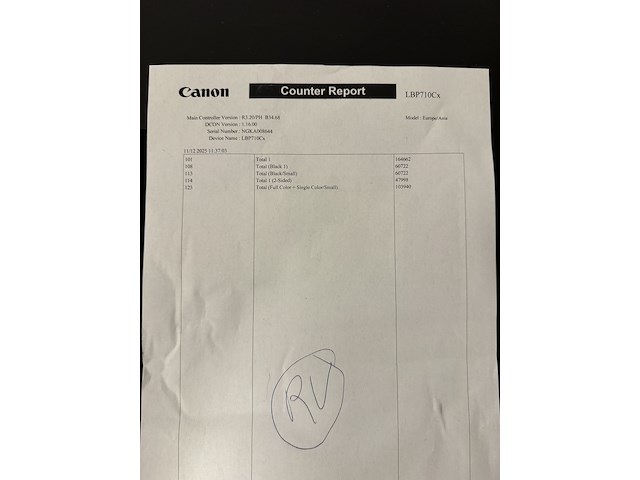 2x laser printer, canon, i-sensys lbp351x & i-sensys lbp710cx, wit, 2017-2019 - afbeelding 9 van  20