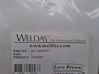 2x lasjacket, maat l weldas, jacket 44-7300/81p - afbeelding 5 van  6