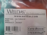 2x lasjacket, maat l weldas, jacket 44-7300/81p - afbeelding 4 van  5