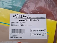 2x laslap/schouderstuk, maat l weldas, cape sleeves 44-7800 - afbeelding 3 van  4