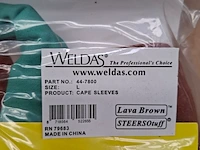 2x laslap/schouderstuk, maat l weldas, cape sleeves 44-7800 - afbeelding 3 van  4