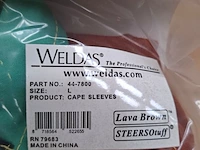2x laslap/schouderstuk, maat l weldas, cape sleeves 44-7800 - afbeelding 4 van  4