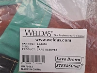 2x laslap/schouderstuk, maat m, weldas, cape sleeves 44-7800 - afbeelding 3 van  4
